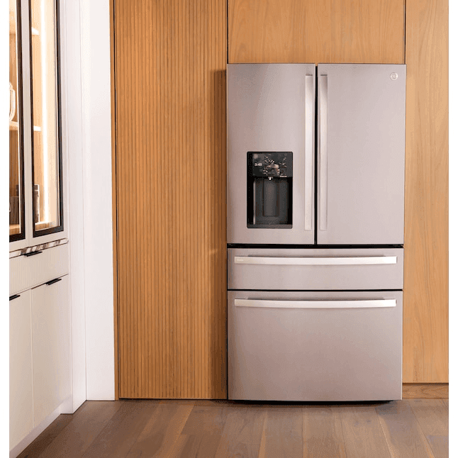 GE Profile 22.4-cu ft Counter-Depth French Door Refrigerator image 5