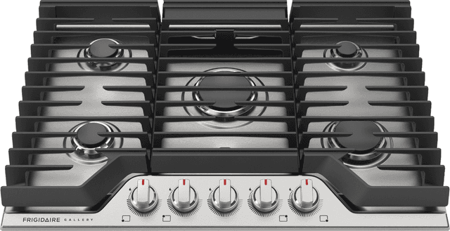 Frigidaire Gallery 30-in 5-Burner Stainless Steel Gas Cooktop image 1