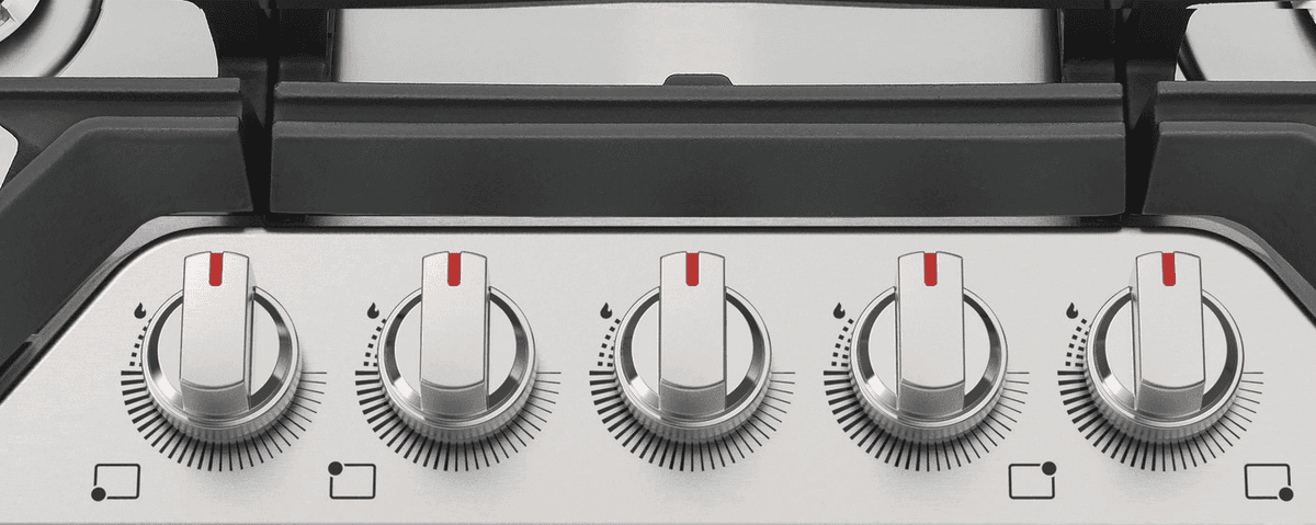 Frigidaire Gallery 30-in 5-Burner Stainless Steel Gas Cooktop image 4