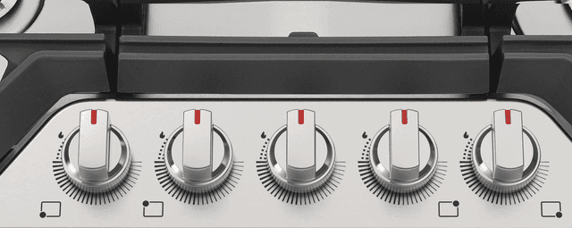 Frigidaire Gallery 30-in 5-Burner Stainless Steel Gas Cooktop image 4