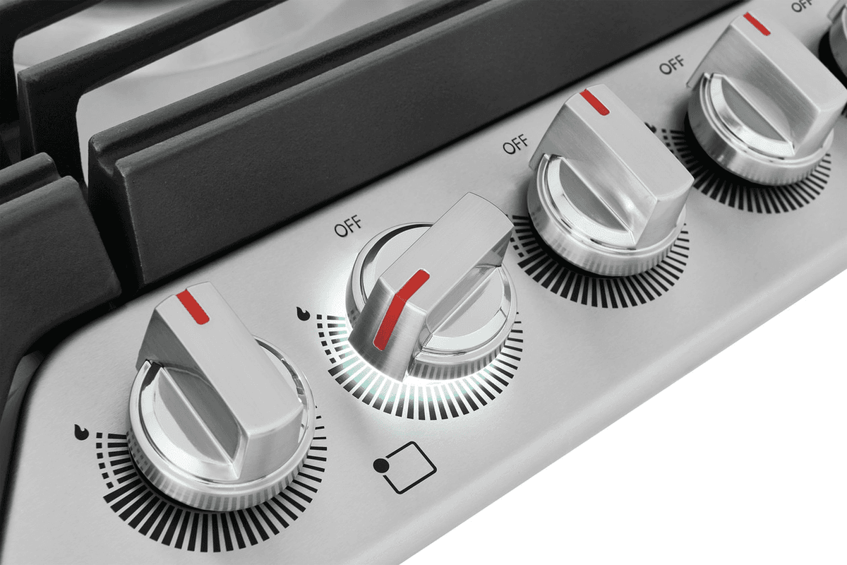 Frigidaire Gallery 30-in 5-Burner Stainless Steel Gas Cooktop image 5