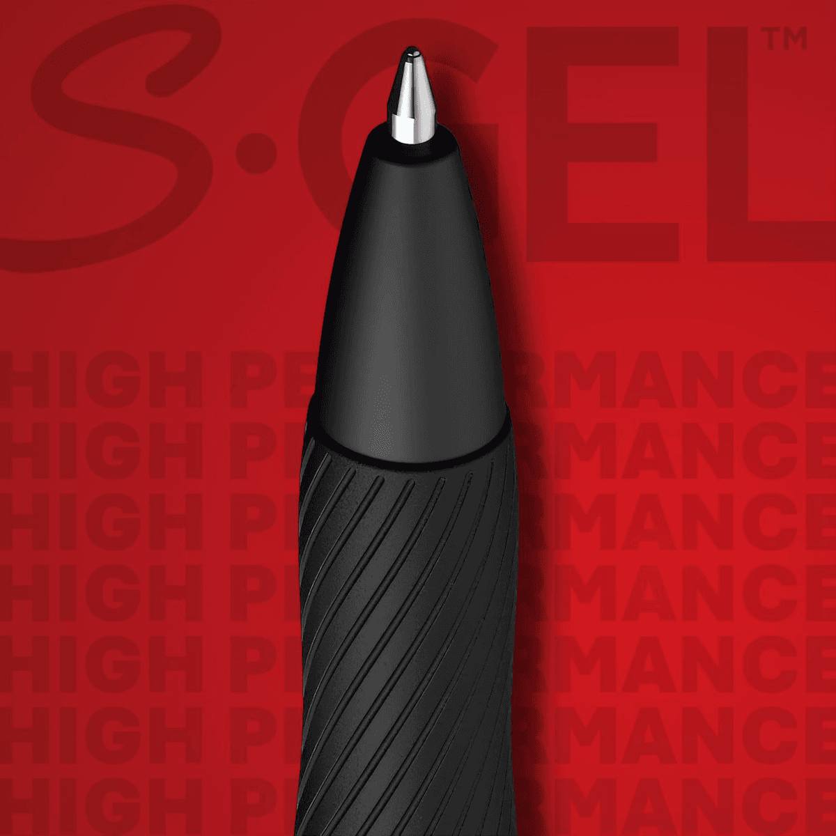 Sharpie S-Gel Black Gel Pens 0.7mm, 12 Count image 4