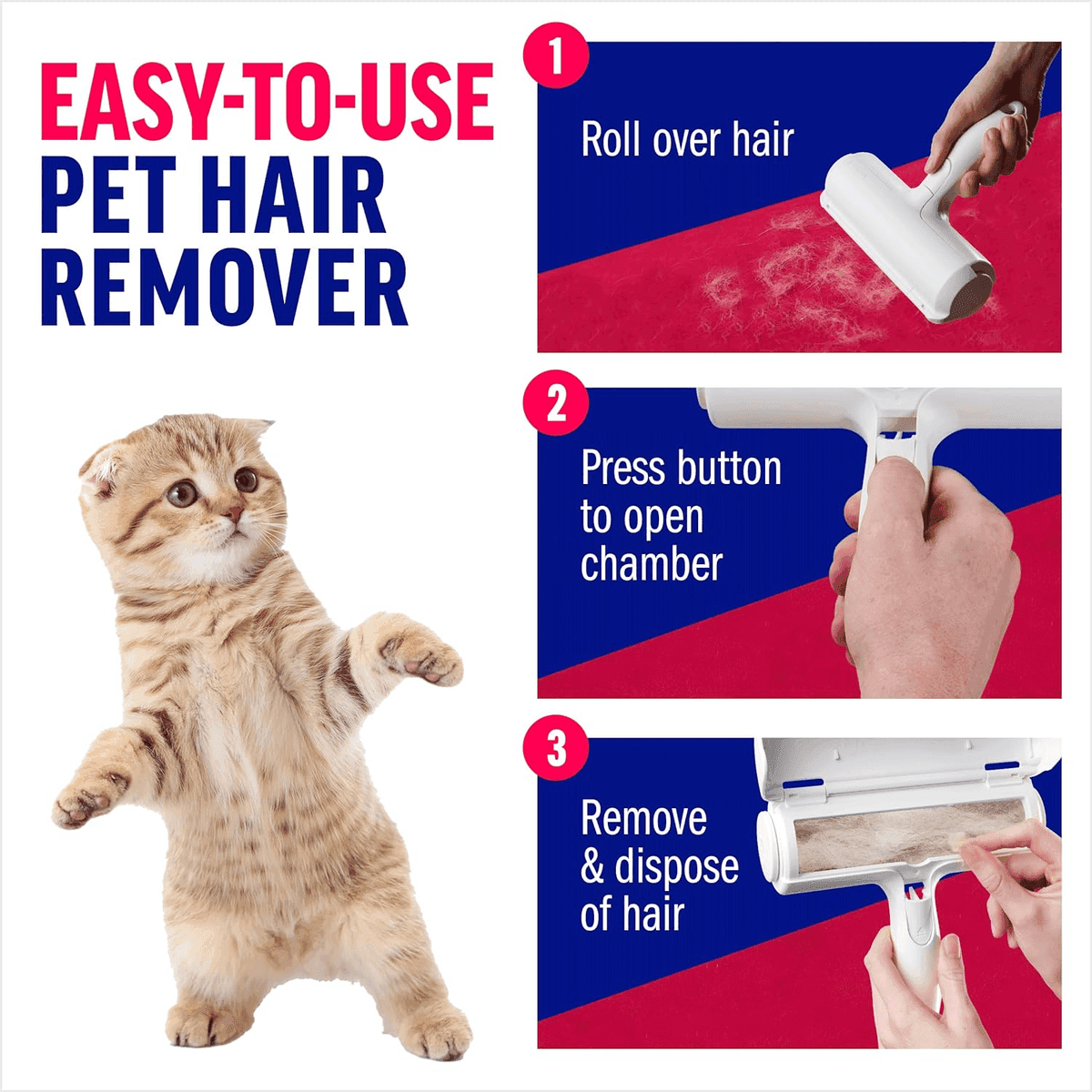 ChomChom Roller Reusable Pet Hair Remover image 3