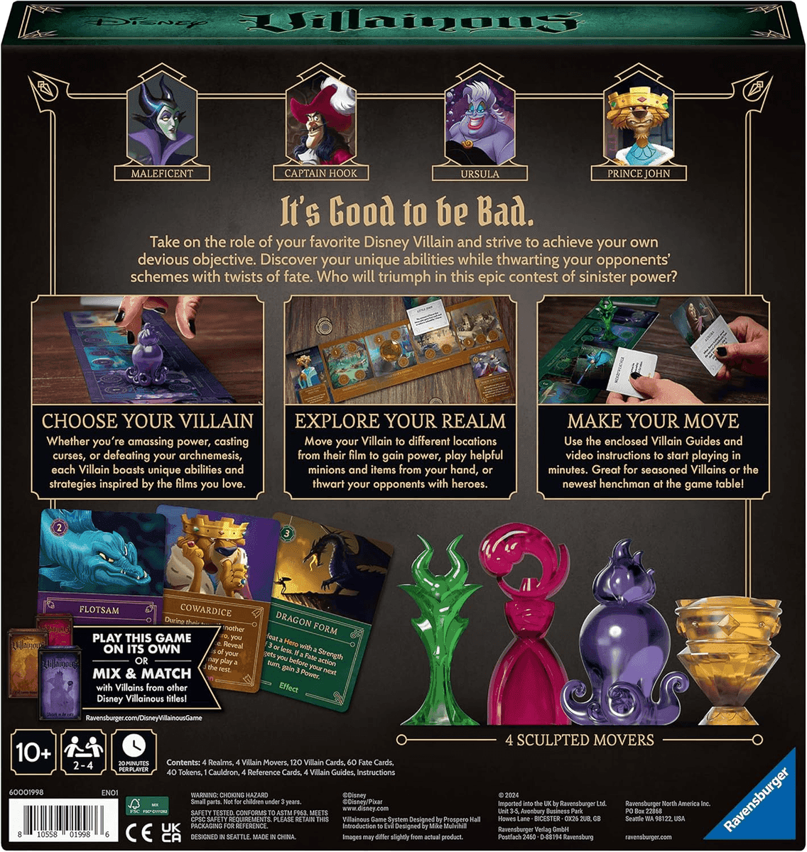 Ravensburger Disney Villainous: Introduction to Evil Board Game image 3