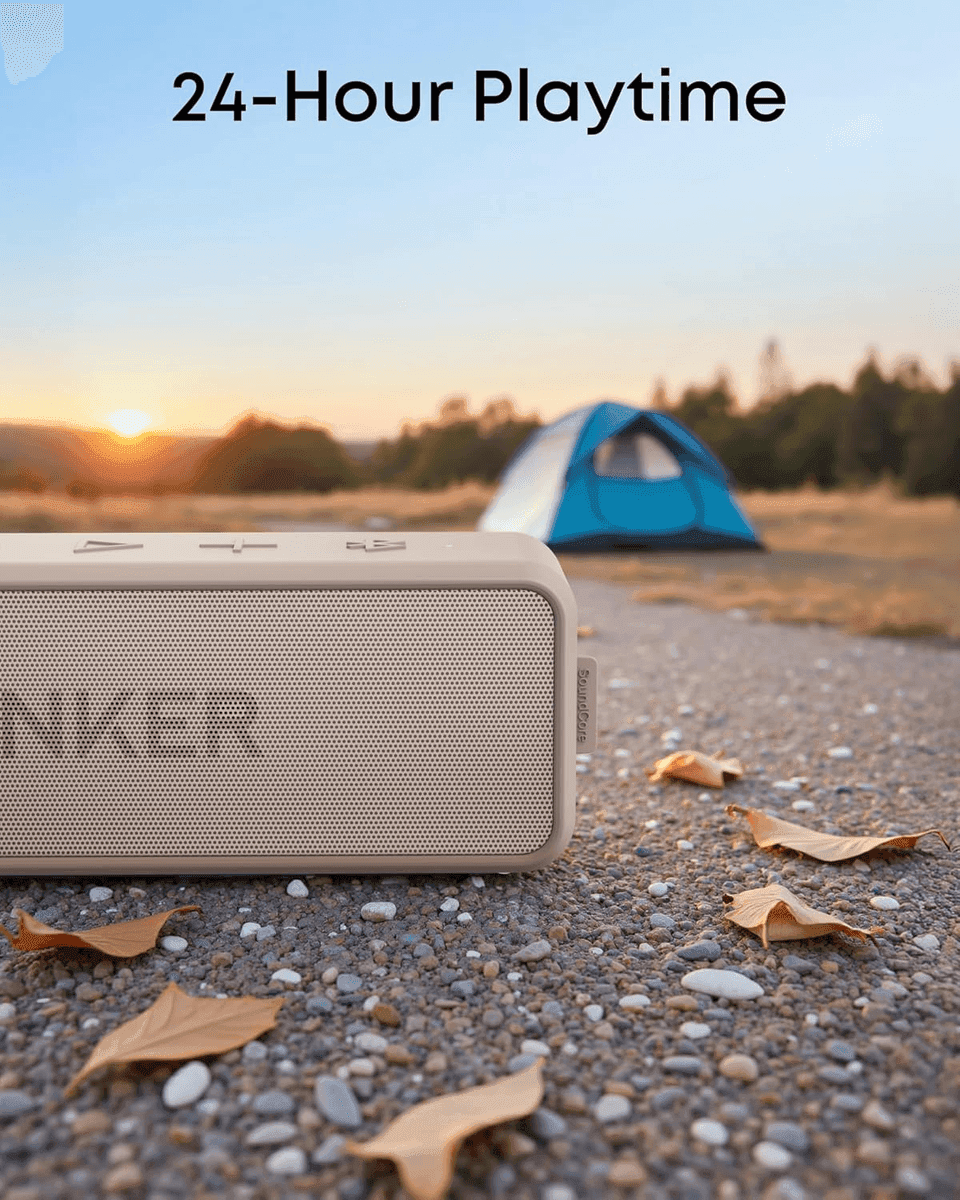 Anker Soundcore 2 Portable Bluetooth Speaker - Mocha Brown image 3