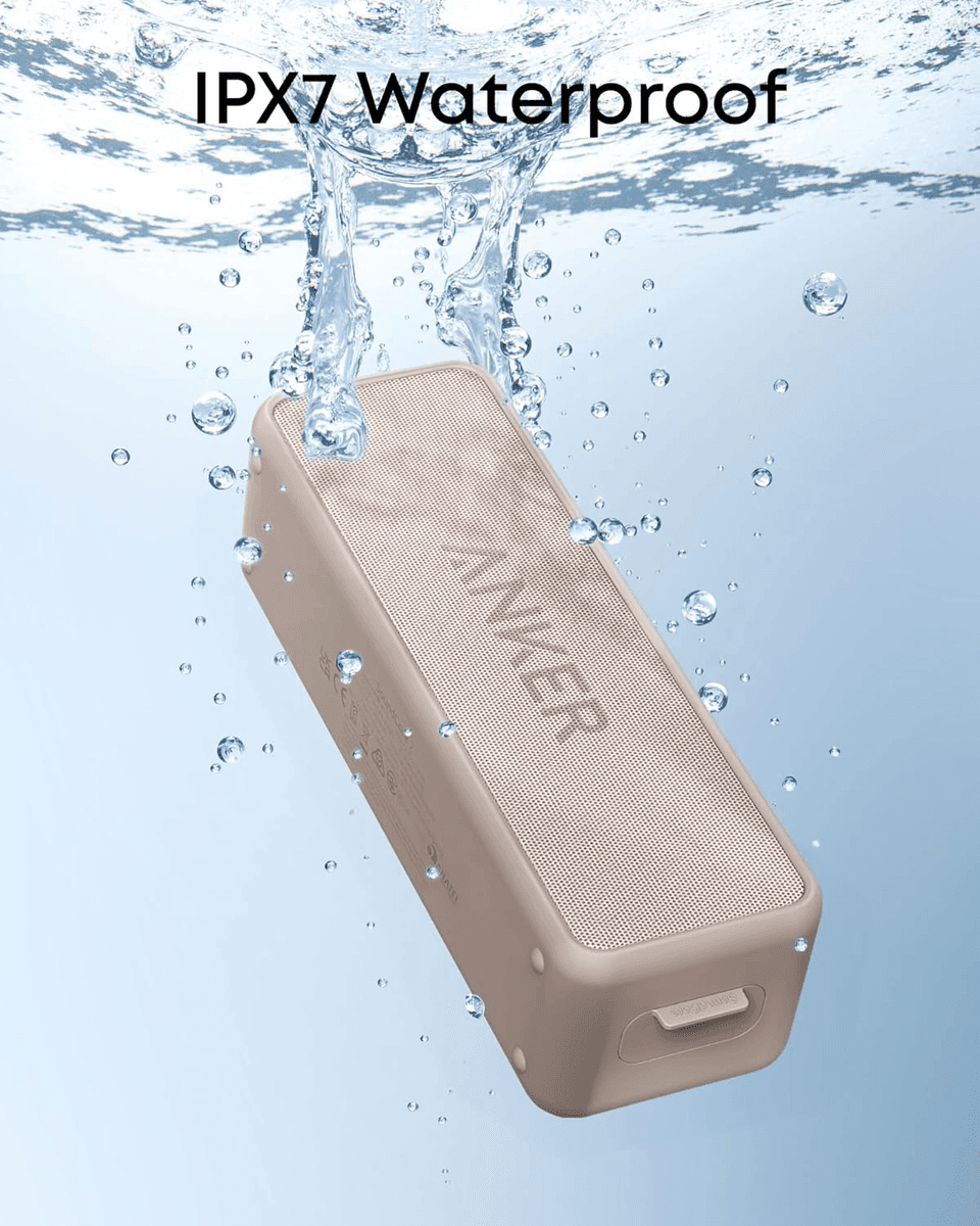 Anker Soundcore 2 Portable Bluetooth Speaker - Mocha Brown image 2