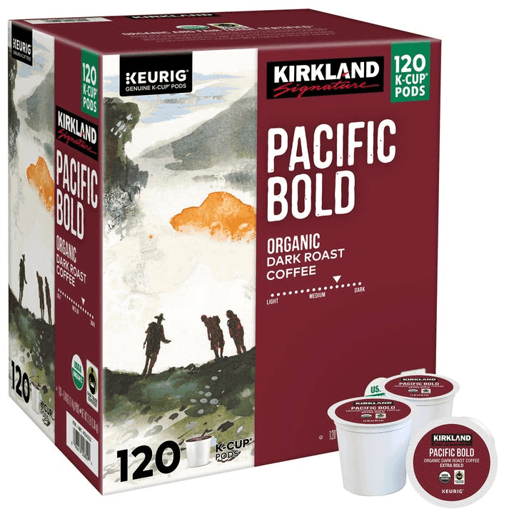 Kirkland Signature Organic Pacific Bold K-Cup Pods, 120-Count image 3