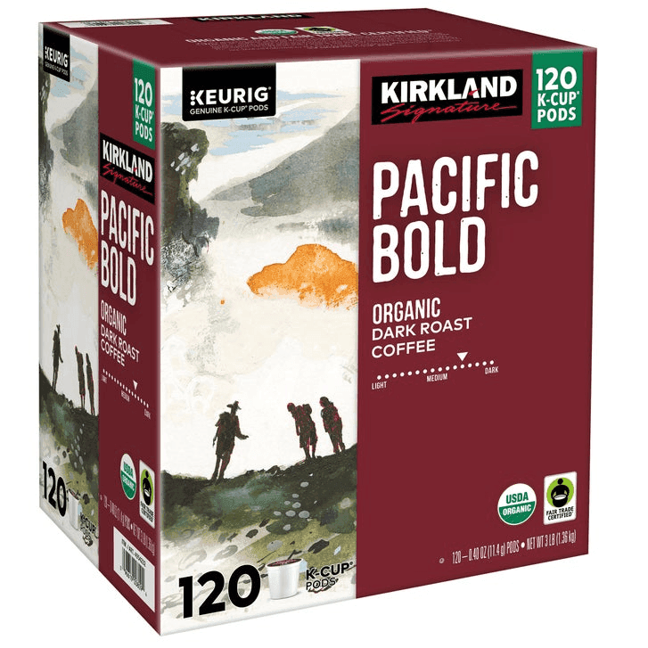 Kirkland Signature Organic Pacific Bold K-Cup Pods, 120-Count image 2