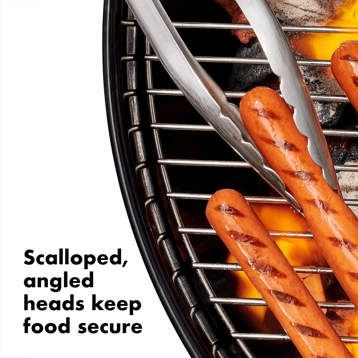 OXO Outdoor Grilling Turner and Tongs Set image 4