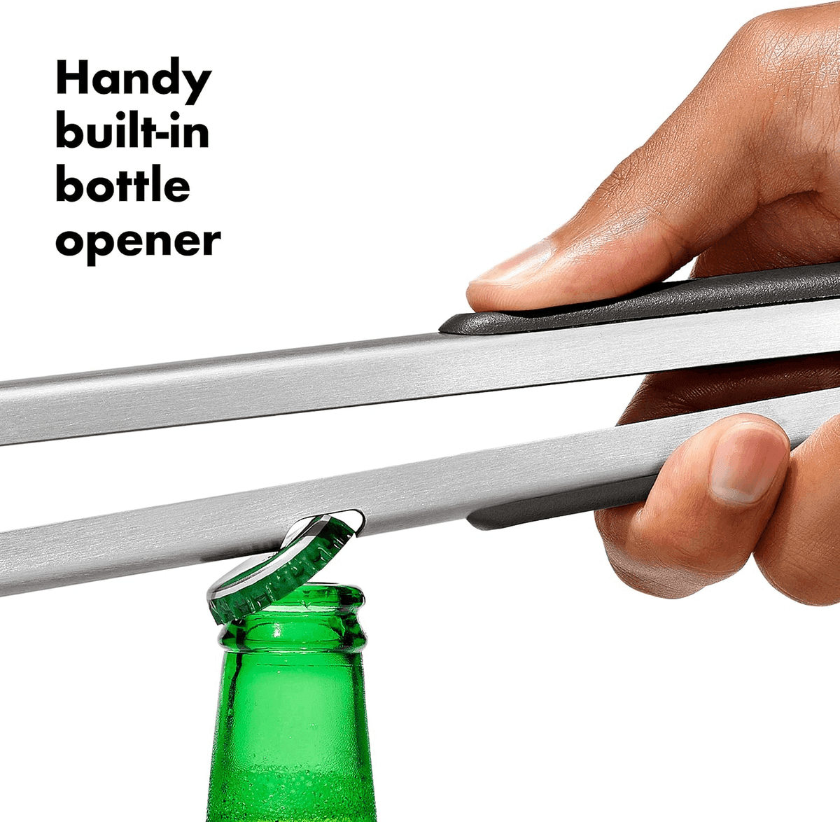 OXO Outdoor Grilling Turner and Tongs Set image 5