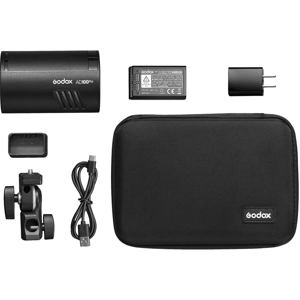 Godox AD100pro 100Ws Pocket Flash - Black