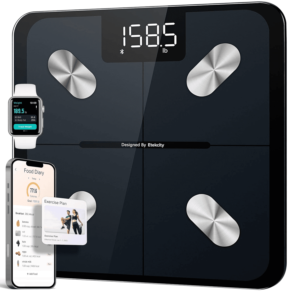 Etekcity Smart Scale for Weight, Body Fat and BMI