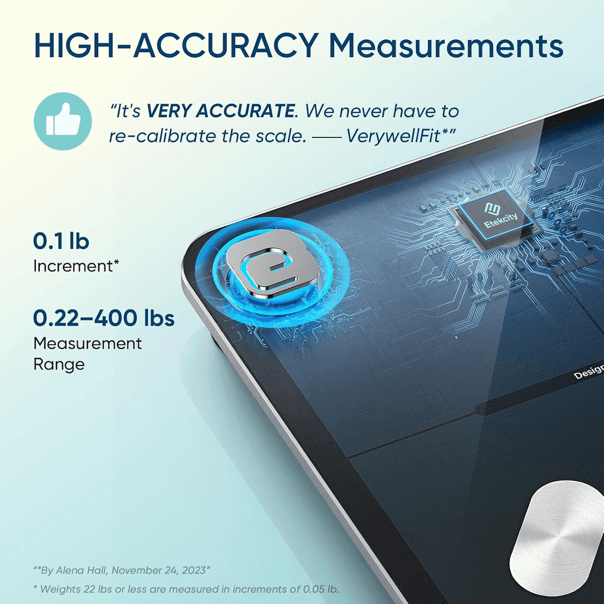 Etekcity Smart Scale for Weight, Body Fat and BMI image 2