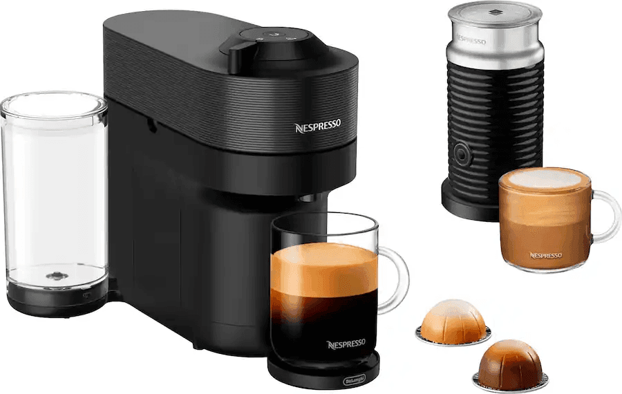 Nespresso Vertuo Pop+ Coffee & Espresso Maker with Aeroccino3 Frother