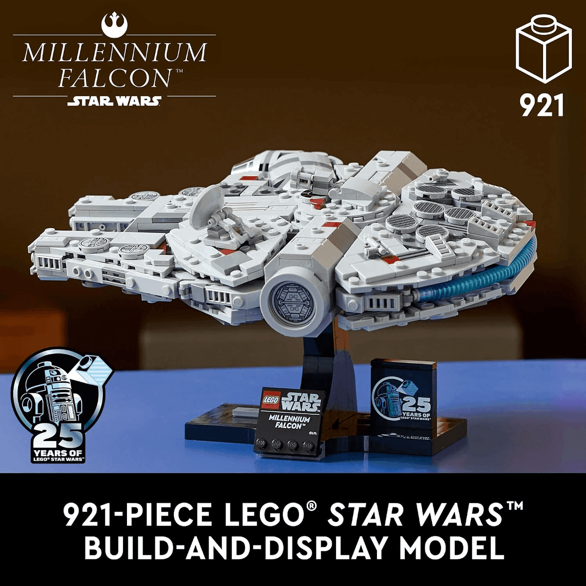LEGO Star Wars Millennium Falcon 25th Anniversary Set 75375 image 2