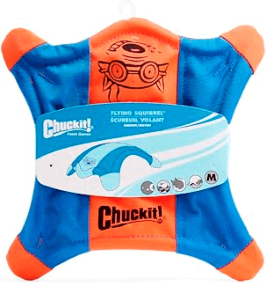 Chuckit! Flying Squirrel Fetch Dog Toy - Medium, 9.5-Inch image 2