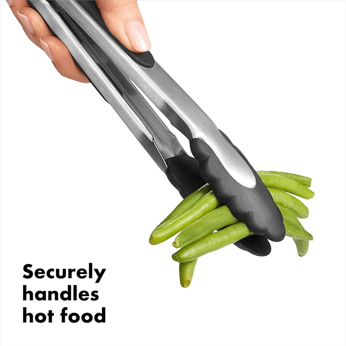 OXO Good Grips 9-Inch Locking Tongs with Nylon Heads image 3