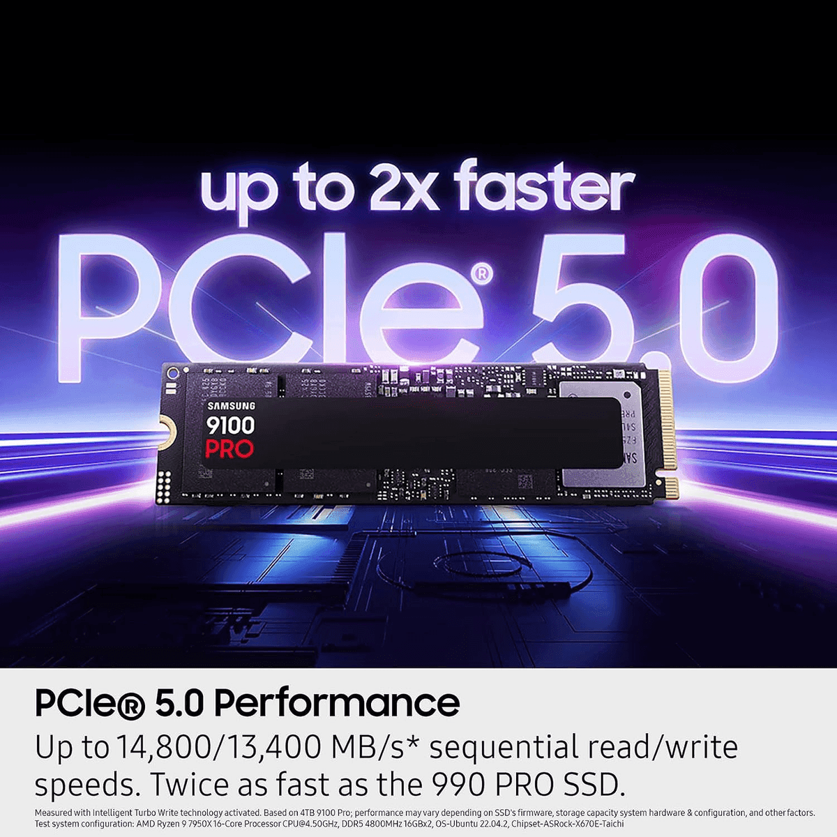 Samsung 9100 PRO 2TB PCIe 5.0 NVMe M.2 SSD image 4