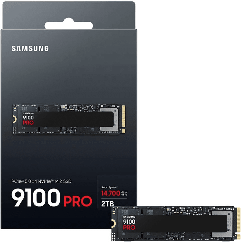 Samsung 9100 PRO 2TB PCIe 5.0 NVMe M.2 SSD