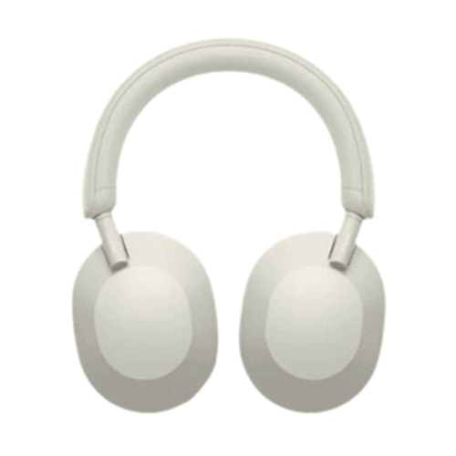 Sony WH-1000XM5 Wireless Noise-Canceling Headphones - Silver image 4