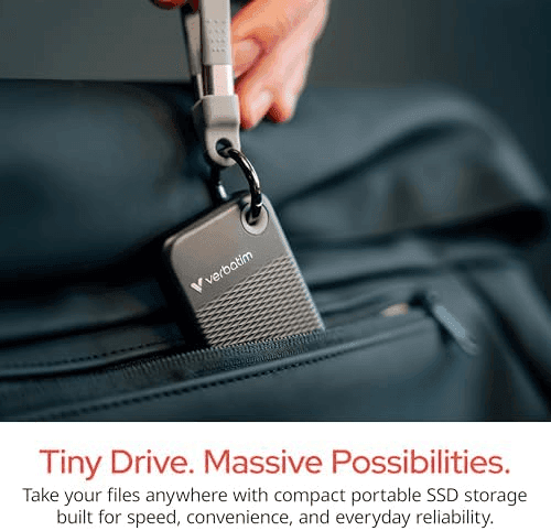 Verbatim Pocket 1TB Portable External SSD image 3