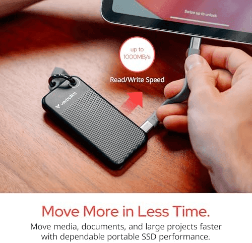 Verbatim Pocket 1TB Portable External SSD image 4
