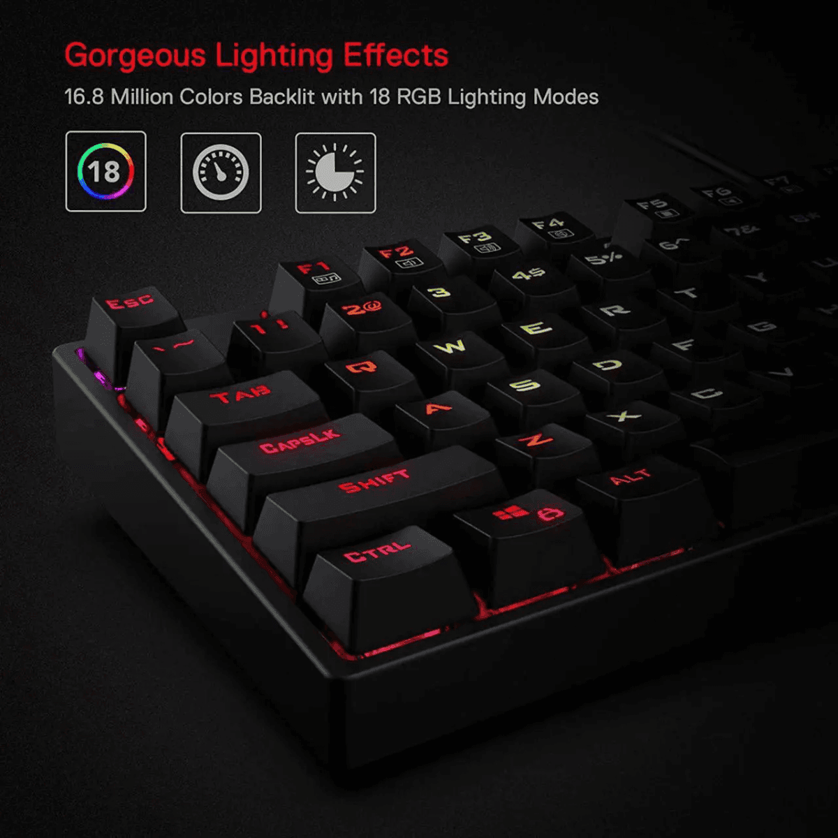 Redragon K582 SURARA RGB Mechanical Gaming Keyboard image 2