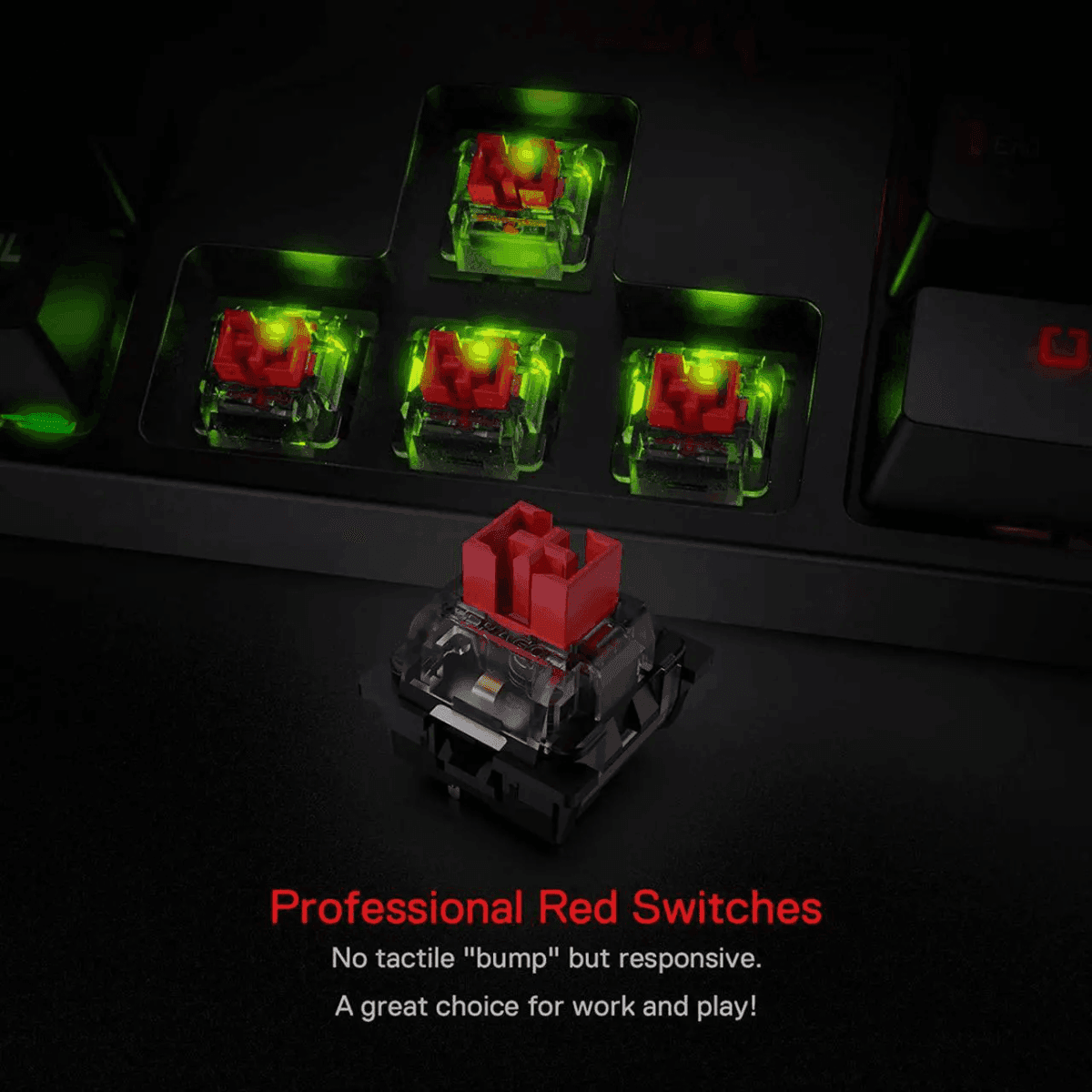 Redragon K582 SURARA RGB Mechanical Gaming Keyboard image 5