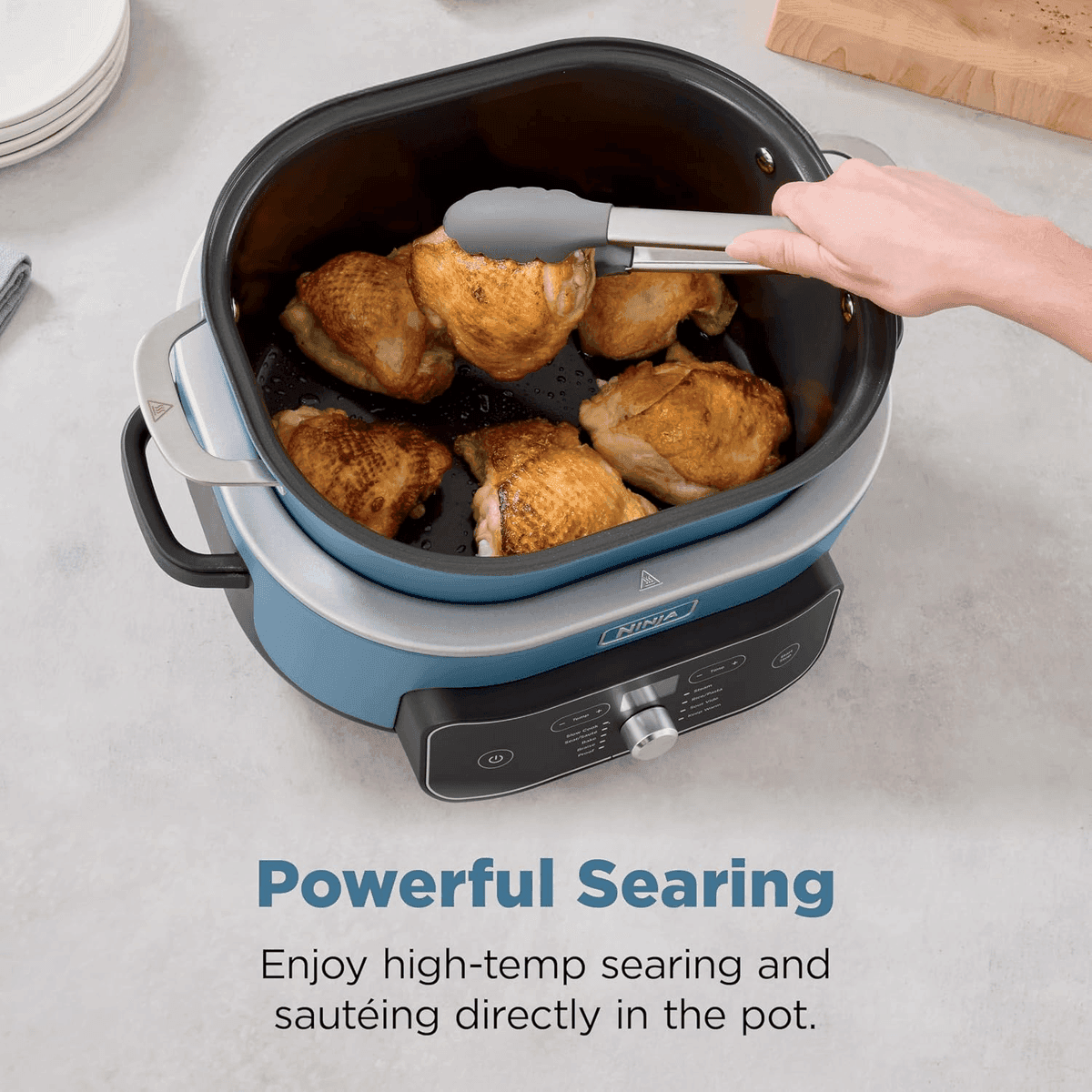 Ninja PossibleCooker PRO Plus 8.5-Quart Multicooker - Blue image 4
