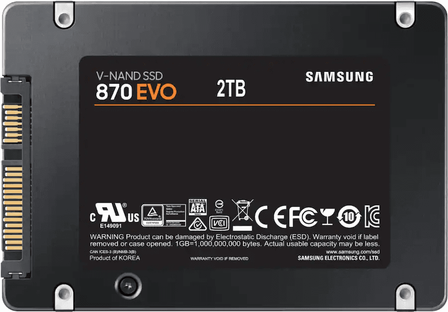 Samsung 870 EVO 2TB SATA Internal SSD image 5