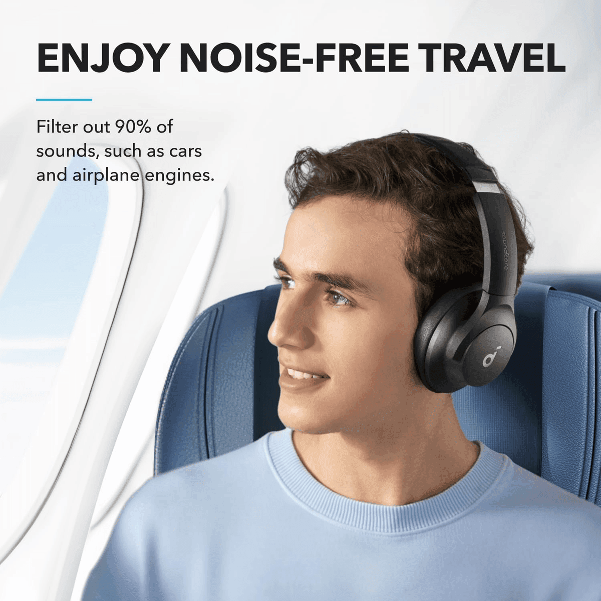 Soundcore by Anker Q20i ANC Wireless Headphones image 2