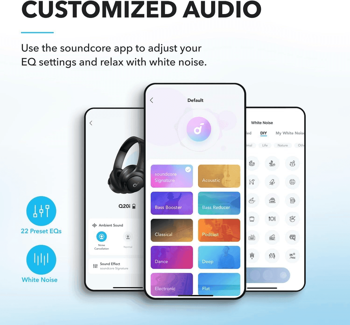 Soundcore by Anker Q20i ANC Wireless Headphones image 4