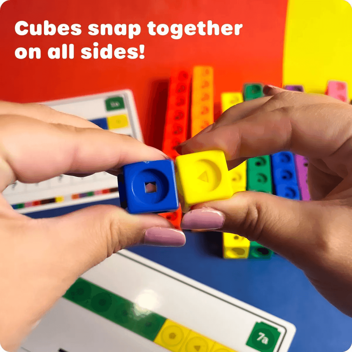 Learning Resources MathLink Cubes Early Math Activity Set - 115pc image 4