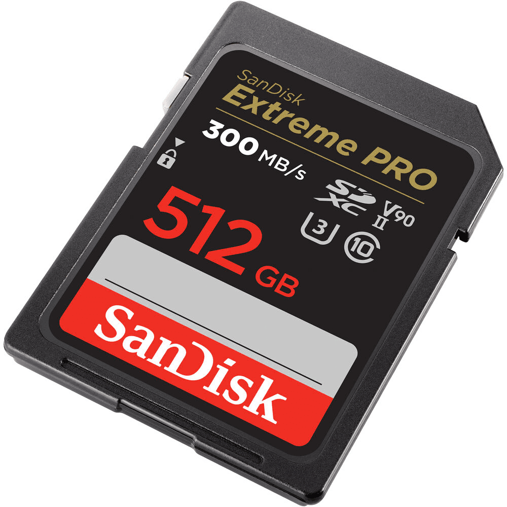 SanDisk 512GB Extreme PRO UHS-II SDXC Memory Card image 2