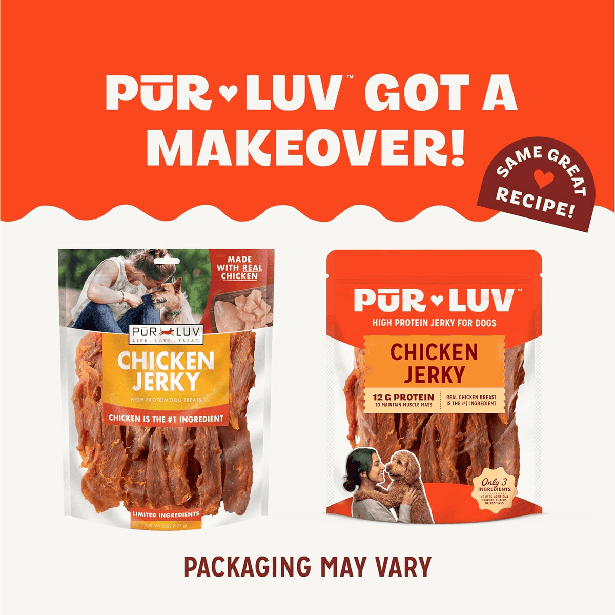 Pur Luv Chicken Jerky Dog Treats - 16 Ounces image 2