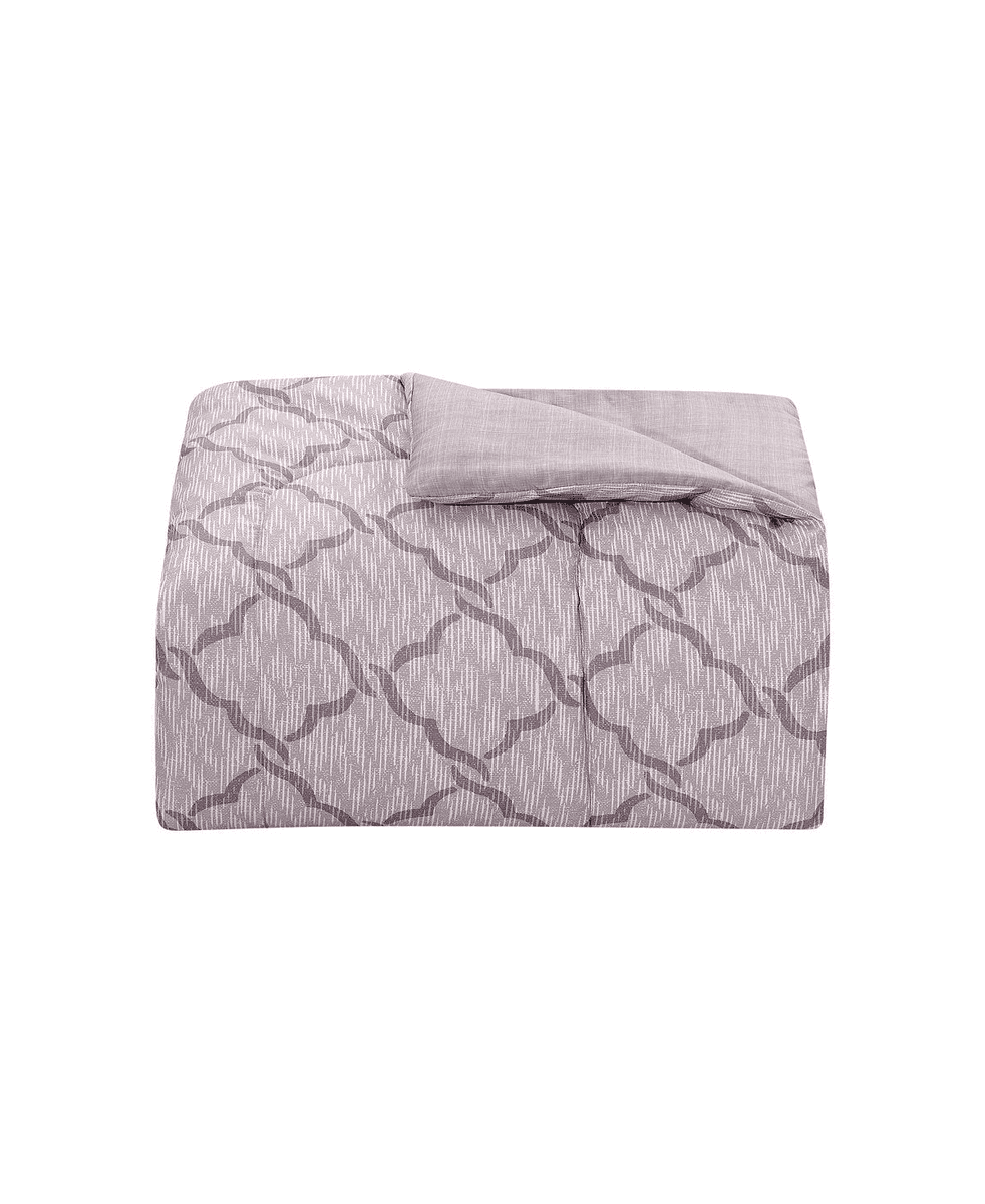 Macy's Belvedere Reversible 8-Piece Comforter Set - Plum, King image 3