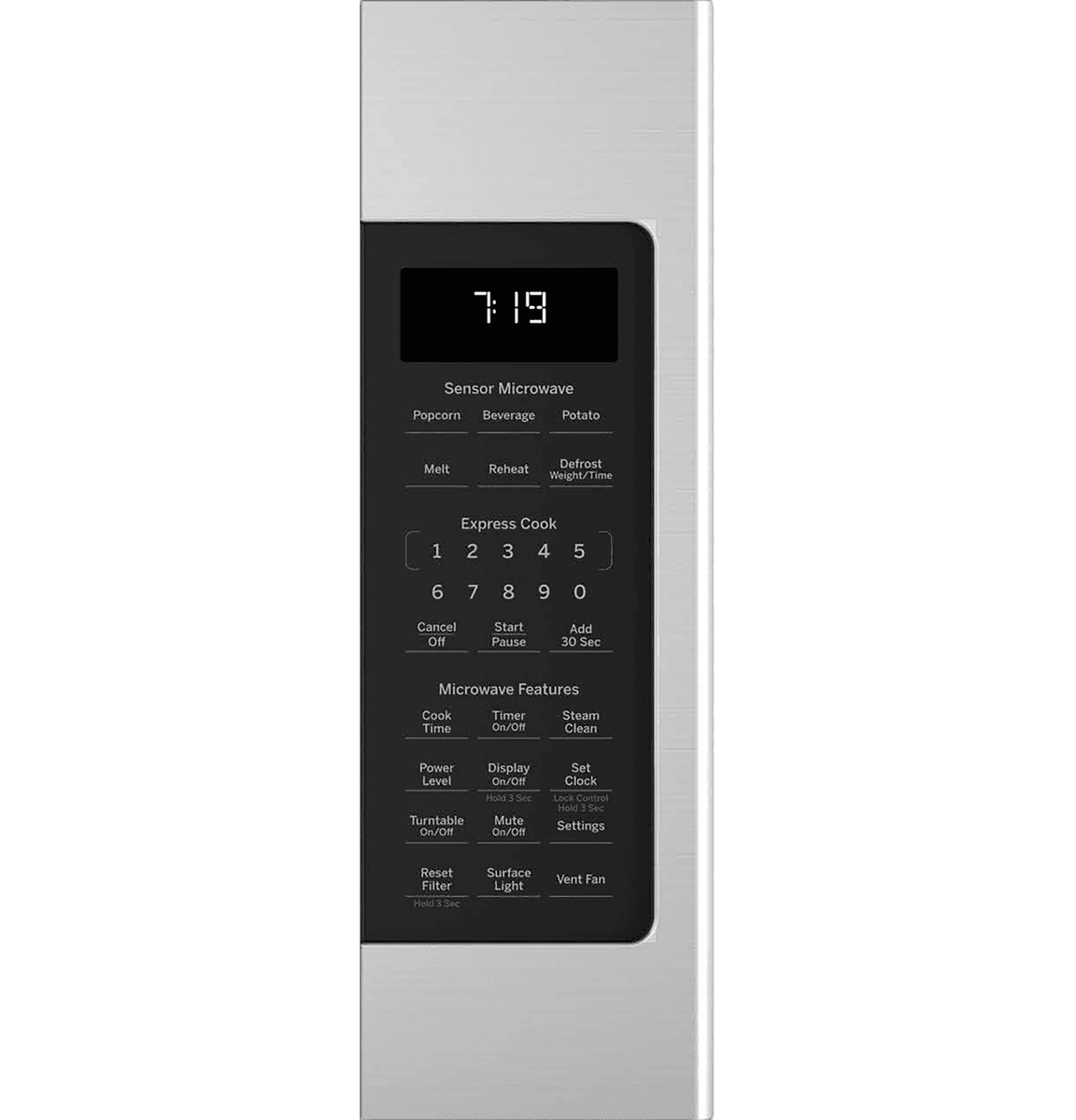 GE 1.9-cu ft Over-the-Range Sensor Microwave - Stainless Steel image 2