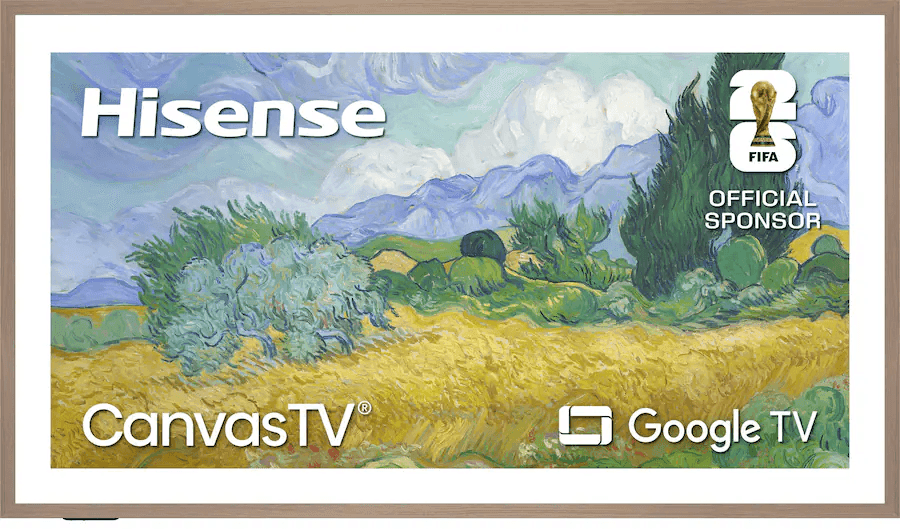 Hisense 65-Inch S7 Canvas 4K QLED Google TV (2026)