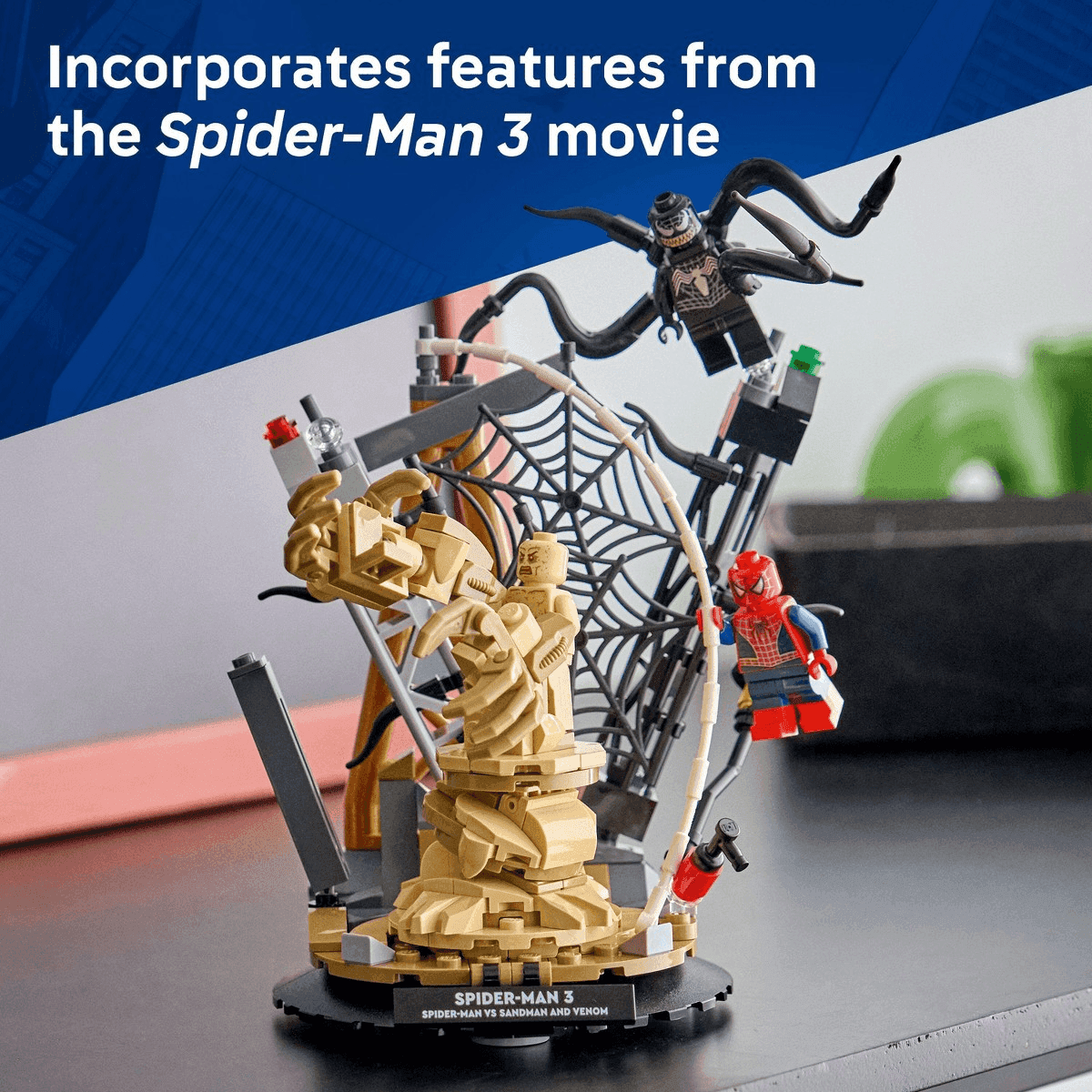 LEGO Marvel Spider-Man vs. Sandman Epic Battle Set 76334 image 3