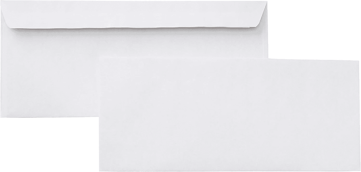 Amazon Basics #10 Security-Tinted Self-Seal Business Envelopes - 500 Pack