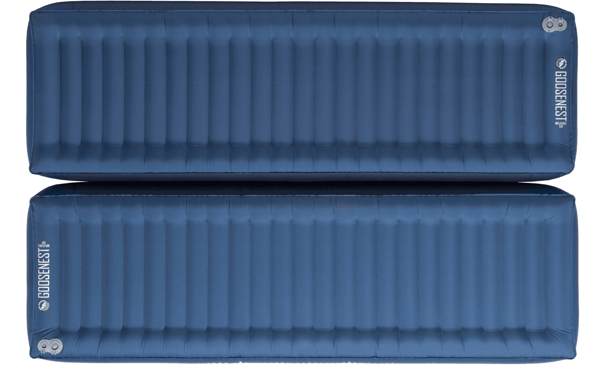 Big Agnes Goosenest Double-Decker Inflatable Cot - Blue image 4