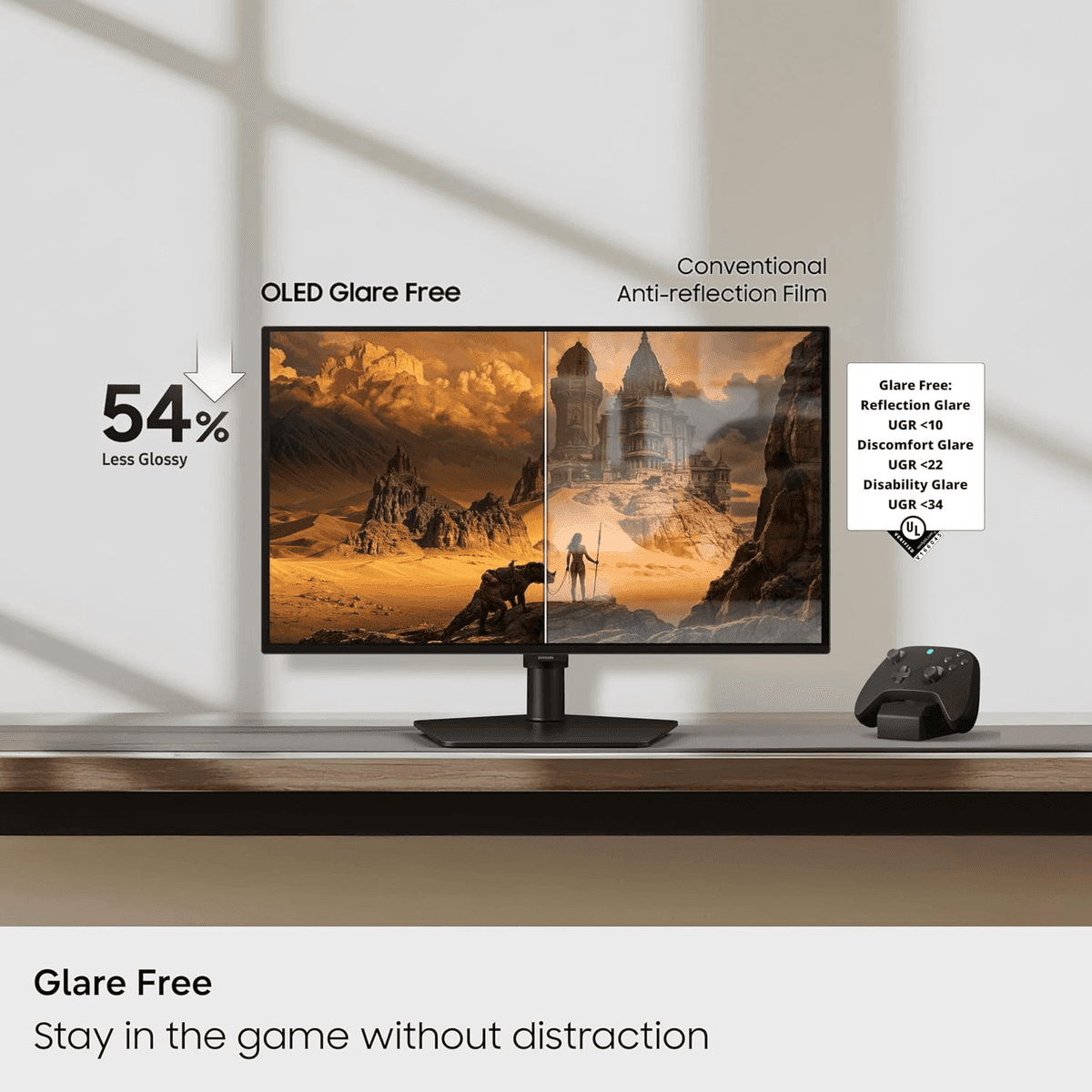 Samsung 27-Inch Odyssey OLED G6 QHD 240Hz Gaming Monitor image 4
