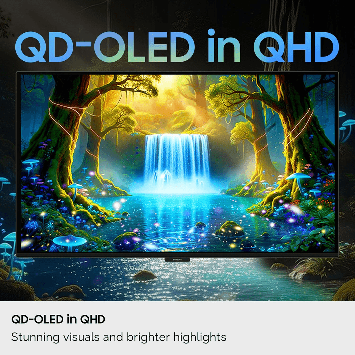 Samsung 27-Inch Odyssey OLED G6 QHD 240Hz Gaming Monitor image 2