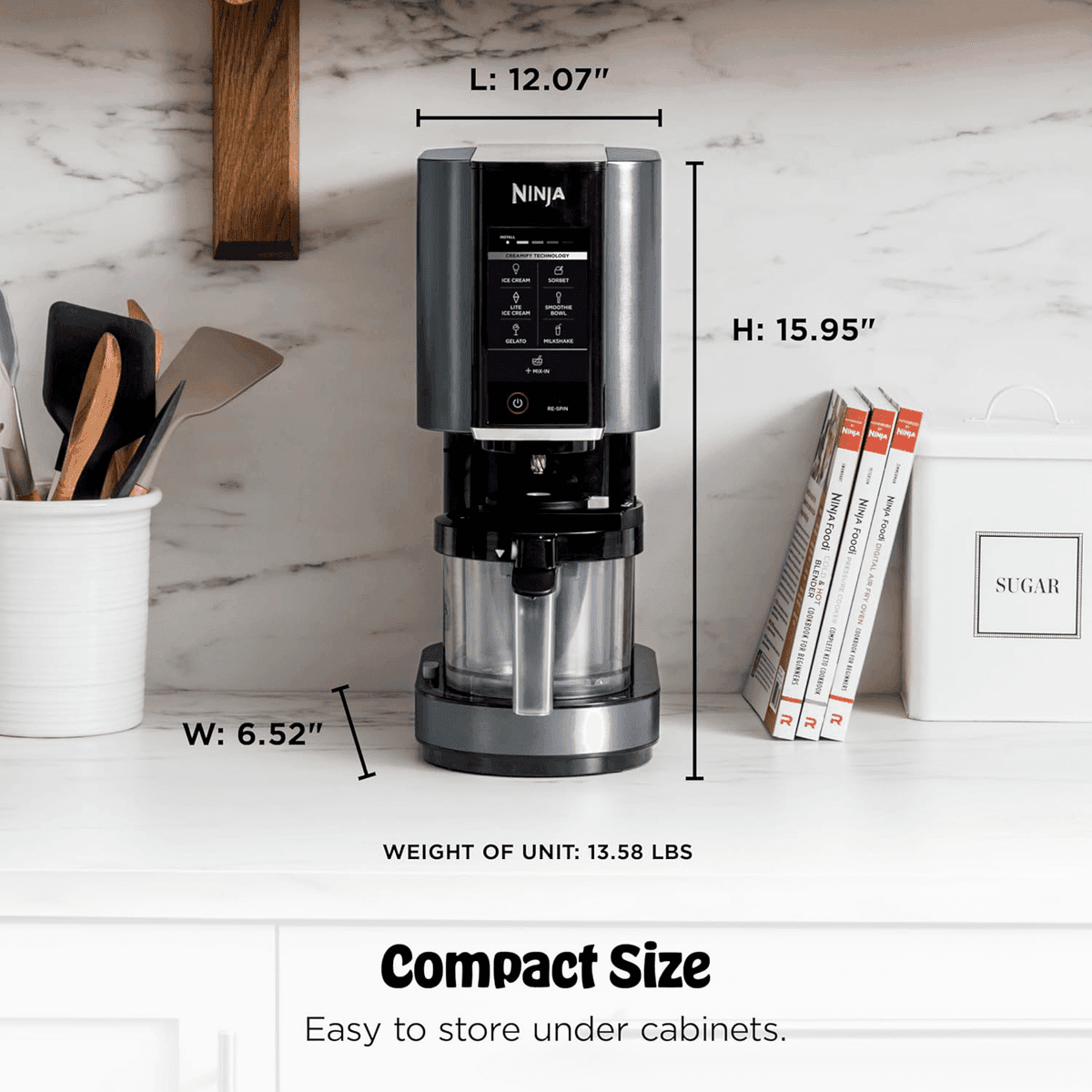Ninja CREAMi NC299AMZ 7-in-1 Ice Cream Maker image 4