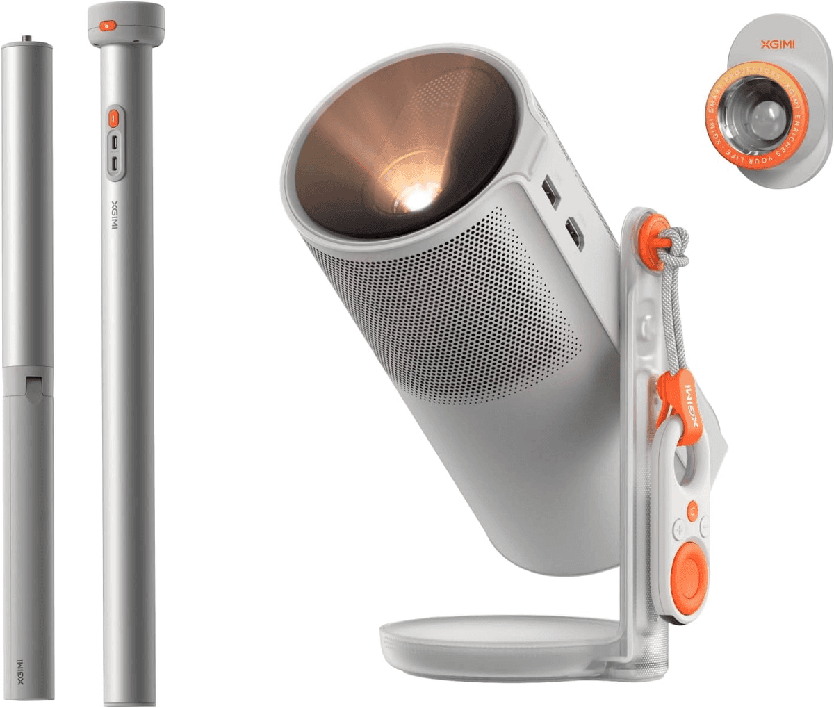 XGIMI MoGo 4 Portable Projector with PowerBase Stand