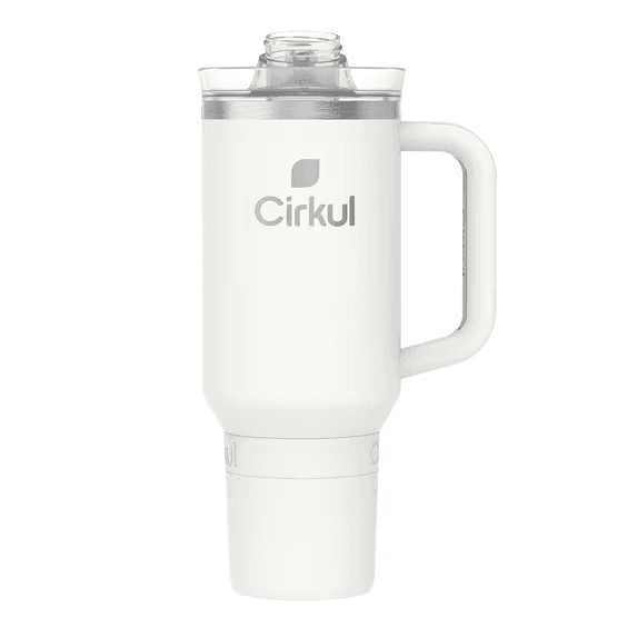 Cirkul 40oz All-Day StrawSip Tumbler - Pearl