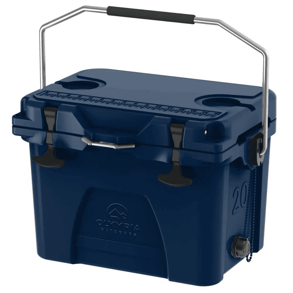 OLYMPIA 20-Quart High-Performance Portable Chest Cooler