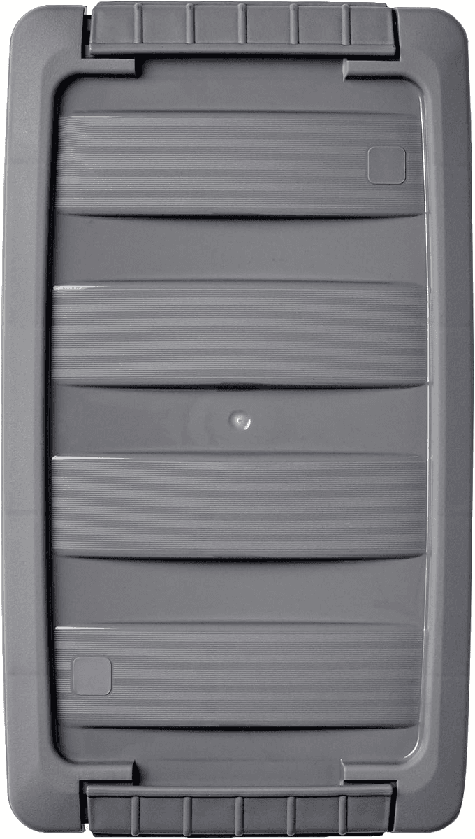 Amazon Basics 5-Quart Latching Storage Bins, 10-Pack image 3