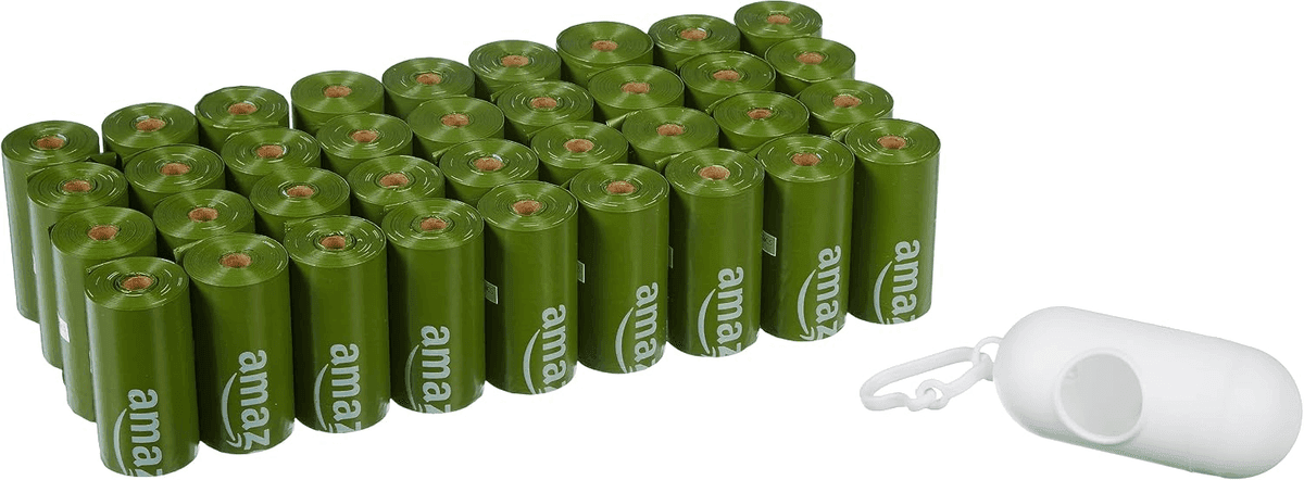 Amazon Basics Premium Leak-Proof Dog Waste Bags, 540 Count