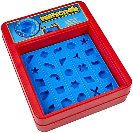 Hasbro Gaming Perfection Plus 2-Player Duel Mode Game image 4